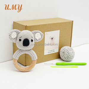Kit de démarrage <span class=keywords><strong>pour</strong></span> enfants : <span class=keywords><strong>Crochet</strong></span> <span class=keywords><strong>Amigurumi</strong></span> DIY <span class=keywords><strong>pour</strong></span> animaux (Koala, hochet, jouet à mâcher) – 100% <span class=keywords><strong>Coton</strong></span> Écologique – <span class=keywords><strong>Pour</strong></span> les 12-14 ans - Product Image 6