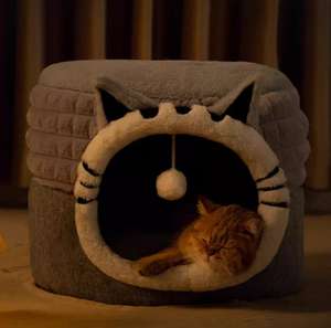 Nido para Mascotas Shein, Cálido para Invierno, Doble Uso, Nuevos Productos, Venta al por Mayor y Distribución de Nidos para Perros y Gatos - Product Image 2