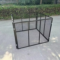 Bac à composteur en métal de couleur noire du fabricant gestion des déchets de jardin à des prix abordables