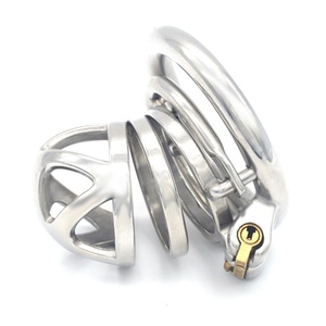 Dispositivo de Castidad de Acero Inoxidable FRRK, Juguetes Sexuales, Accesorios Resistentes, Jaula para Pene, Candado para Pene, Juego SM para Hombres - Product Image 6