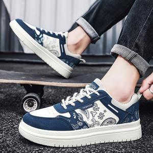 Zapatos Casuales de Otoño Estilo Coreano para Estudiantes, de Corte Bajo, con Cordones, Transpirables, Ligeros, Cómodos para Caminar, para Hombre - Product Image 4