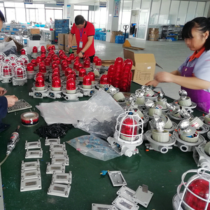 Luz de Advertencia Industrial a Prueba de Explosiones BBJ con Alarma Audible y Visual, Luz de Señalización Rotatoria de 12 Voltios - Product Image 5