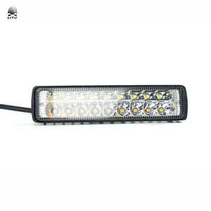 Super Slim Led Barra de luz de trabajo 4x4 Offroad coche DRL lámpara de señal luces impermeable camión motocicleta lámpara LED trabajo luz de advertencia - Product Image 4
