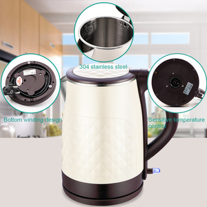 Bình Điện Hai Lớp Thịnh Hành Mới Nổi Bình Pha Trà Bình Đun Nước 2 Lít Ấm Đun Nước Điện Cho Gia Đình - Product Image 3