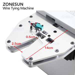 เครื่องรัดสายไฟอัตโนมัติความเร็วสูง ZONESUN ZS-GWT01 สำหรับบรรจุภัณฑ์แนวตั้ง พร้อมสายรัดทอง - Product Image 5