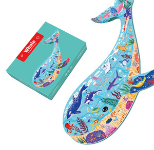 Vente en gros <span class=keywords><strong>de</strong></span> puzzles personnalisés personnalisés Jeu en papier pour animaux Puzzles pour enfants et adultes - Product Image 4