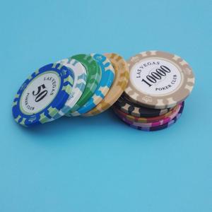 Fichas de Póker de Arcilla con Logotipo Personalizado Imprimible, Corona de 14g para Casinos - Product Image 5