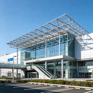 Edificio de Oficinas de Dos Pisos con Estructura de Acero, Prefabricado, Comercial, de Alta Resistencia, Galvanizado, Modular, Duradero, en Venta - Product Image 6