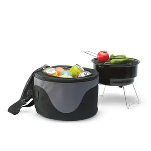 Sac isotherme DONAU avec barbecue, gadgets personnalisés - Product Image 2