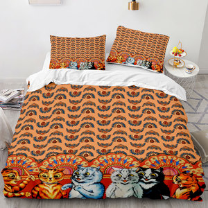 Ensemble de housse de <span class=keywords><strong>couette</strong></span> de lit de personnage d'<span class=keywords><strong>anime</strong></span> à fleurs modernes personnalisées de 3 pièces <span class=keywords><strong>couette</strong></span> en Carton de créateur 3D pour hôtels - Product Image 6