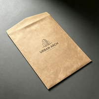Service d'impression sur papier kraft épais écologique personnalisé pour enveloppes et sacs de documents