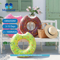 Bouée de natation gonflable en PVC pliable pour des sports nautiques portables et sécurisés