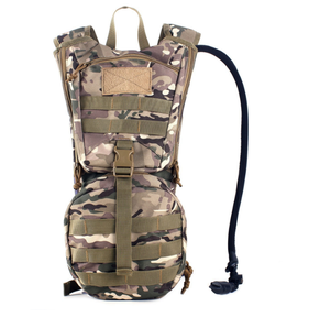 Sac d'hydratation tactique, sac à dos à eau 900D avec poche à eau de 2,5 L pour la randonnée, le vélo, la course à pied, la marche et l'escalade - Product Image 3