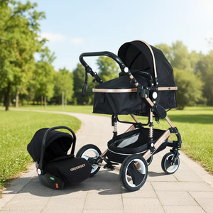 Passeggino di Lusso Leggero da Viaggio 2026 con Seggiolino Auto, Combo Carrozzina 3 in 1, Passeggino per Bambini con Seggiolino Auto - Product Image 2