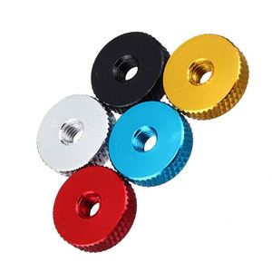 Aluminum 10mm Round Threaded <b>Spacer</b> Polished Surface TS16949 Certified - Product Image 4
