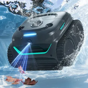 Robot de <span class=keywords><strong>piscine</strong></span> extérieur WYBOT C2 Vision avec caméra IA, technologie <span class=keywords><strong>d</strong></span>'escalade murale, batterie au lithium longue durée, <span class=keywords><strong>filtration</strong></span> double couche - Product Image 1