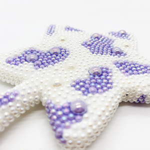 Perla Bling ciao gattino forma stella ciglia Extension controllo specchietti per il trucco specchietto per l'ispezione con manico - Product Image 6