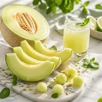 Bioverse Vente en gros de poudre de melon miel naturel, poudre de jus de fruit, poudre de cantaloup