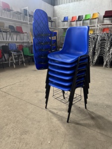 <span class=keywords><strong>Sedia</strong></span> Impilabile in Plastica con Tavoletta Scrittoio, Capacità 270 kg, per Aule Scolastiche e Progetti Educativi - Product Image 2