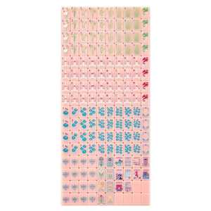 Ensemble <span class=keywords><strong>de</strong></span> mahjong américain rose pêche personnalisé, tuiles en acrylique lilas <span class=keywords><strong>de</strong></span> luxe avec des motifs personnalisés <span class=keywords><strong>de</strong></span> la <span class=keywords><strong>tour</strong></span> Eiffel et <span class=keywords><strong>de</strong></span> l'Arc <span class=keywords><strong>de</strong></span> Triomphe - Product Image 3