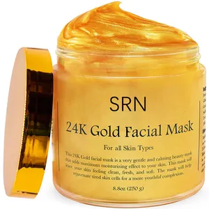 Özel etiket kore cilt bakımı kaldırmak siyah nokta altın yüz maskesi 24K altın soyulabilir yüz maskesi
