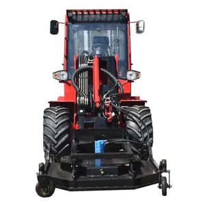 China Carregador telescópico mais compacto de 2 toneladas Hidrostático Avant Lawn Mower Boom Front Loader