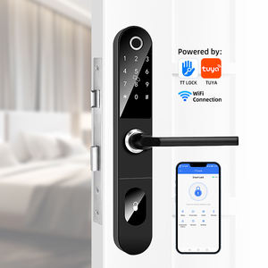 पोर्टेबल सुरक्षा स्मार्ट फिंगरप्रिंट बायोमेट्रिक त्वरित एक्सेस कीलेस दरवाजा ताला इलेक्ट्रॉनिक डिजिटल स्मार्ट लॉक - Product Image 2