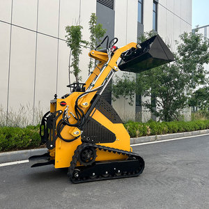 Mini-chargeuse compacte sur chenilles hydraulique 4x4 homologuée EPA Tier <span class=keywords><strong>4</strong></span> pour chantier de construction - Product Image 4