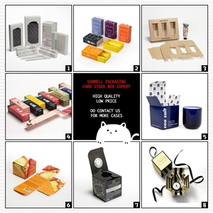 Cajas de embalaje de uñas portátiles de cartón de ventana nueva <span class=keywords><strong>para</strong></span> prensa en uñas papel especial plegable estampado en caliente impreso - Product Image 6