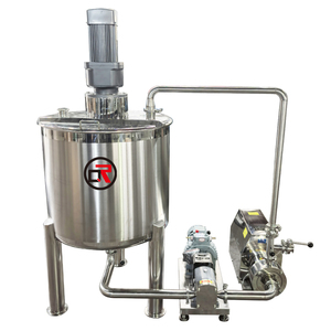 Venta de fábrica uso 100l vacío vertical SUS304 desinfectante de manos gel de alcohol líquido equipo de almacenamiento de productos químicos equipo de mezcla - Product Image 1