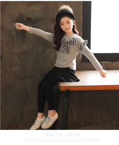Ensembles de vêtements pour enfants : T-shirts pour enfants et robes longues pour filles, fabriqués en Turquie par des fabricants de vêtements à Shenzhen - Product Image 5