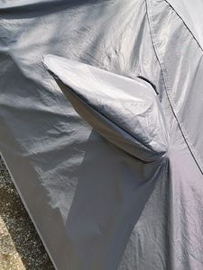 <span class=keywords><strong>Housse</strong></span> de <span class=keywords><strong>voiture</strong></span> universelle imperméable en PVC et coton, <span class=keywords><strong>protection</strong></span> contre tous les temps, <span class=keywords><strong>housse</strong></span> de <span class=keywords><strong>voiture</strong></span> d'extérieur - Product Image 6