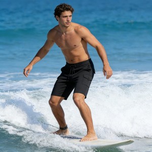 Pantaloncini da Surf Personalizzati per Uomo, Stile Casual, Elastici, Leggeri e Traspiranti con Fondo in Neoprene - Product Image 4