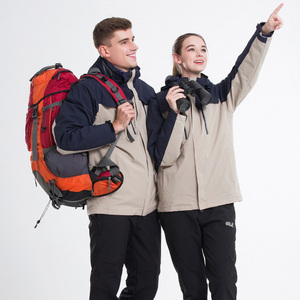 LDRT venta al por mayor 3 en 1 a prueba de viento impermeable peso ligero al aire libre traje Chaqueta resistente al desgaste esquí senderismo técnico <span class=keywords><strong>lluvia</strong></span> <span class=keywords><strong>Parka</strong></span> - Product Image 2