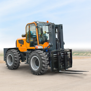 מלגזה חדשה 3 טון דיזל לשטח קשה 4X4 עם תקן CE ו-EPA לבנייה, חקלאות וקמעונאות - Product Image 5
