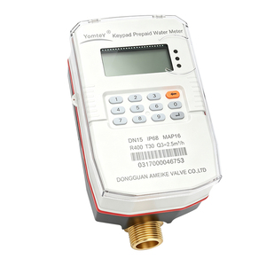 Compteur d'eau numérique intelligent prépayé avec clavier, écran LCD, étanche IP68, coque ABS ignifuge, haute précision, haute température - Product Image 4