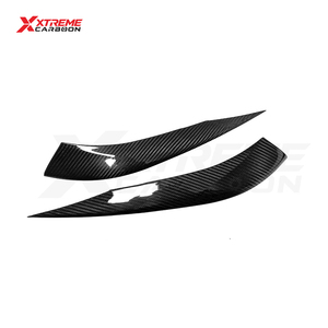 Panel Trim Lampu Depan XTREME Dry Carbon Fiber untuk BMW M2 G87, Cover Alis Lampu Depan - Product Image 3
