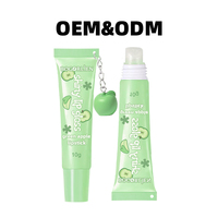 Support OEM&ODM, Offre de Prix FOB, Gloss à Lèvres Brillant aux Fruits, Nourrissant, Hydratant, Anti-dessèchement, Couleur Brillante, Baume à Lèvres pour Lèvres Sèches
