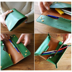 Multifunctional PU leather <b>storage</b> tray, four-corner desktop organizer, <b>remote</b> <b>control</b> holder, living room decoration. - Product Image 2