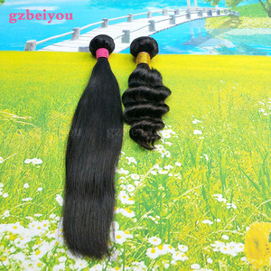 Chưa qua chế biến bán buôn 11A lớp Peru tóc dệt, 100 tóc con người bó, trinh nữ lớp biểu bì phù hợp tóc con người mở rộng - Product Image 3