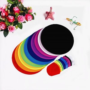 Op Maat Gemaakte Digitale Bedrukte Sneldrogende Ronde Nylon Vliegende Schijf Ventilator Diy Flexibel Opvouwbaar Voor Promotieartikel Voor Feestzakken - Product Image 5