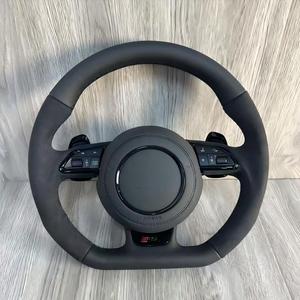 Volant en cuir directement de l'usine pour <span class=keywords><strong>Audi</strong></span> A3 A4 A5 A6 A7 Q3 Q5 S4 S5 RS7 – Pièces automobiles personnalisables en gros - Product Image 3