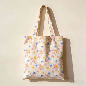 Design Eco Friendly Reusable Cotton <b>Canvas</b> <b>Tote</b> Fabric Bag With Custom Printed Logo for <b>Canvas</b> Grocery Bag - Product Image 1