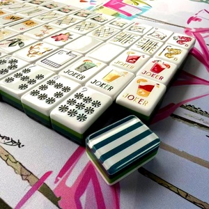 Juego de Mahjong Americano de Acrílico de 160 Piezas Personalizado en EE. UU., Elegante y Lujoso, Regalo para Mesa de Juego - Product Image 6