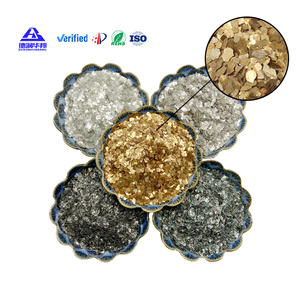 Films décoratifs 3D en vrac pour revêtements artistiques, films de <span class=keywords><strong>peinture</strong></span> en tranches de mica naturel irrégulier, couleur coquillage, pour paillettes et sequins pour ongles - Product Image 1