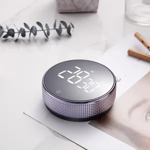 New arrival circular knob loud small digital kitchen countdown timer magnetic lcd timers 3 months