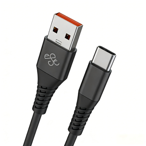 Câble USB2.0 en silicone à charge rapide, USB-A vers USB-C, câble de charge rapide pour téléphone, compatible OPPO Xiaomi <span class=keywords><strong>Samsung</strong></span> - Product Image 1