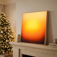 Kotak Lampu LED Aluminium Persegi Panjang LUZ dengan Bingkai Poster Akrilik Backlit yang Dapat Disesuaikan, Seni Dinding Dekoratif untuk Penggunaan Dalam Ruangan