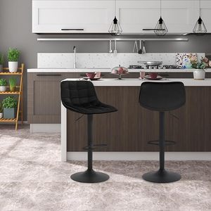 Hiện đại đơn giản ánh sáng sang trọng thanh ghế cao phân nâng xoay hộ gia đình tựa lưng phía trước bàn phân thanh bàn và thanh ghế - Product Image 2