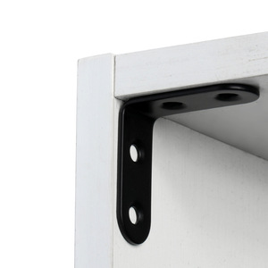 JINNATE Stainless Steel Corner Bracket 90 Degree L Shape Support For Table Chair Shelf Connector Durable Metal Bracket - Product Image 2